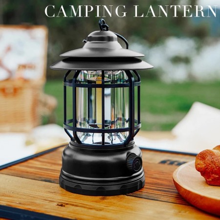 Reachargeable Retro Camping Lamp- আধুনিক হারিকেন