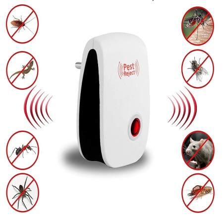 Ultrasonic Pest Repeller (মশা-মাছি, ইঁদুর ও তেলাপোকা তাড়ানোর ডিভাইস)